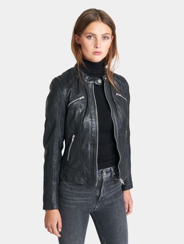 Skinnjacka ROCKANDBLUE Vision Svart